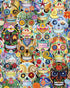 Vermont Christmas Company Day of The Dead Jigsaw Puzzle 1000 Piece - 30" x 24" for Adults with Large Randomly Shaped
