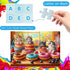 Jeacirio 4-Pack 100 6-8 8-10 100 4-6, Piece Puzzles for Kids Ages Year Old Large Piece Puzzles for Seniors Pieces