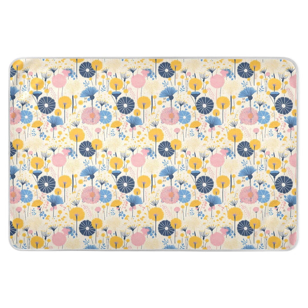 siphylline Colorful Dandelion Flower Modern Extra Large Resuable Changing Pad Covers Waterproof Washable