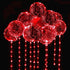 Yongxiang 10 PACKS LED Bobo Balloons,Transparent LED Light Up Balloons,Helium Style Glow Bubble