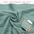 Reborn Baby Dolls Clothes Swaddle Blanket Set High Flexibility Blanket Fit 17-22 Inches Reborn Dolls Girl Fake Baby Clothes Accessories 4 Pieces of Pack