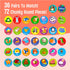 SpriteGru Memory Matching Game, 72 PCS Animal Matching Cards for Toddlers 36 Pairs Memory Cards for Preschool 4 5 6 Years Old