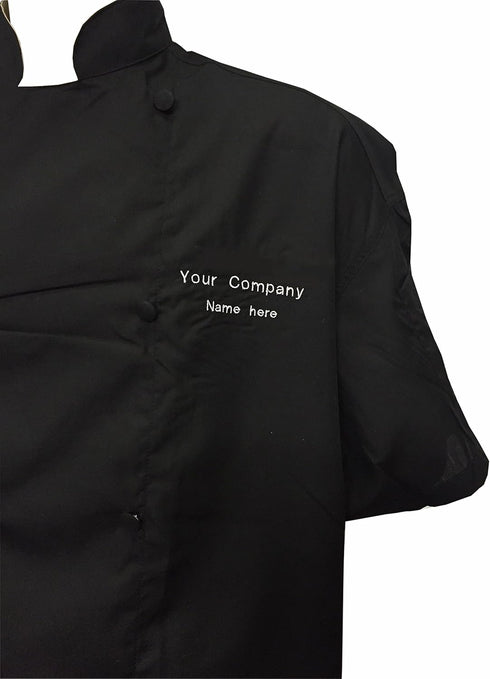 CHEFSKIN Personalized Chef Jacket, Custom Name, Size, Color, Font, Thread - Great Gift for Kids and Adults