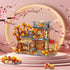 MEIEST Set,Chinese Autumn House Building Blocks Style Particle Construction Building Bricks Toy,Harvest Season Home