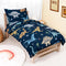 TinyPalsa Toddler Bedding Set, 4-Piece Green Dionosaur Comforter Set for Girls and