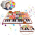 26 1 2 3 Bluejay Baby Piano Mat, Musical Keyboard Learning Toys with Letters, Electronic Music Animal Touch Play Mat