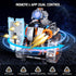 Nincoe 6-12, 5in1 552 Set STEM Building Toys for Boys Remote & APP Controlled Car/Tank/Robot/Tracked Racer STEM
