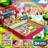 3-5, 3 4 5 6 7 8 9 24 Wooden Puzzles for Kids Ages Wood Jigsaw Puzzles, Unicorn Theme Educational Toys Birthday Gifts