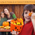 Chuangdi 75 Pcs Pumpkin Erasers Bulk, Fall Mini Novelty Party Pencil Erasers for Kids, Teacher Rewards