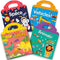 Reusable Quiet Sticker Books for Kids & Toddlers, 4 Sets Travel Story Busy Books for Toddler Birthday Gifts