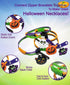 Set UpBrands Halloween Party Favor Zipper Bracelets for Kids Fidget Toy Bulk for Party Prizes & Handouts, Treat Bag