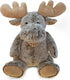 DolliBu Plush Moose Stuffed Animal Pillow - Super Soft Animal Pillow for Kids, Cozy Nap Buddy, 18 Inch
