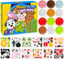 12 Pack 2, 3, 4, 5 V-Opitos Arts and Crafts Kits for Kids, Simple Animal Paper Plate Crafts for Toddler Age of Years