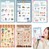 SHIQIKEJIPTY Kids Pretend Play Notepads 4X6 In Pretend Play Notebooks Playtime Notepads Variety