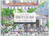 Galison Michael Storrings Springtime at The Library Double-Sided Puzzle, 500 Pieces, 20” x 20”