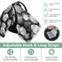 Mazeann White Black Pufferfish Sea Car Seat Cover Baby Breathable Soft Infant Carseat Covers Canopies Babies Carrier
