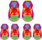 ZAKVOOR Shoelace Threading Teaching Toys - Learn to Tie Shoelaces for Kindergarten Early Educational Rope
