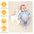 Set 11PCS Package New Mom Gift Box - Unisex Luxury Spa & Baby Essentials in Elegant Box | Bunny Lovey, Changing Pad
