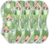 Bulletgxll Set 4, Cute Frogs Unisex Baby Burp Cloths of Soft Absorbent Organic Cotton Muslin Burping Cloths for Newborn