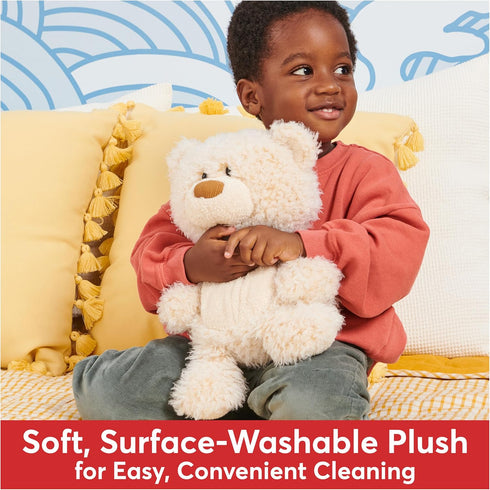 GUND Bubbles Teddy Bear Stuffed Animal, Premium Plush Toy for Ages 1 and Up, Cream, 10”