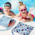 2-Pack Swimming Waterproof Wet Dry Bag - Beach Travel Organizer for Baby Cloth Diapers, Swimwear & Gym Clothes