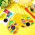 Memorywuu 24 Sets Bee Attitude Sign Craft Kit Beatitudes VBS Sunday School Craft Bee Religious Crafts DIY Christian