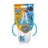 Nuby No Spill 360 Weighted Straw Grip N' Sip Tritan Cup, 8 Oz, Trainer Cup, Teal with Hygienic Cover