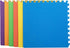 2'x2', 1/2" 6 Pack) FlooringInc's Rainbow & Natural Harmony Playmat - Kid Safe Foam Floor Tiles with Removable Edges