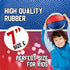 Mini Basketball Balls for Kids 7 Inch, 3 Pack - Indoor & Outdoor Mini Hoop Basketball Set for Small Hoops & Pool Parties