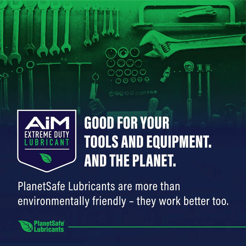1oz PlanetSafe Lubricants AiM RC Gear Grease - - Non Synthetic Lubricant Spray for RC Cars, Planes & Drones - Reduce