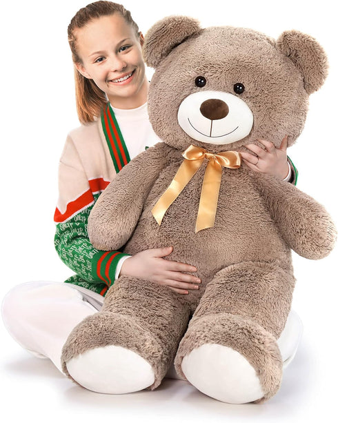Tezituor Big Teddy Bear, 40'' Giant Stuffed Animal Plush, Soft Gifts for Valentine, Christmas, Birthday