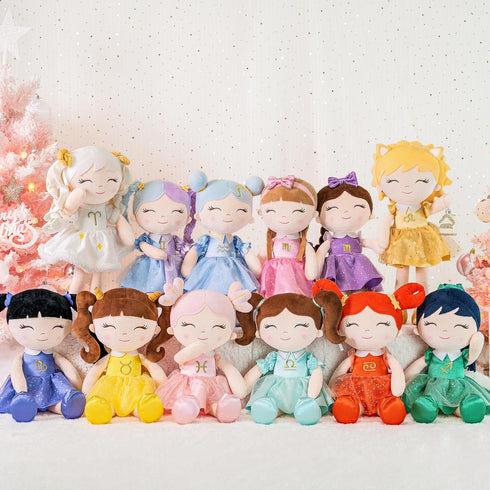 Baby Girl Gifts Plush Dolls, 17 inches Constellations Zodiac Doll Birthday Gift (Sagittarius)