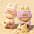 VVQUI (2 Pack) 17cm 6-Piece Clothes for LABUBU Doll, Handcrafted Crochet Accessories for LABUBU, Premium Outfits