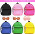 5 2 Backpack 2 1 11.5 inch BARWA Pcs Doll Travel Accessories Doll Bag with Zipper with Sunglasses Telescope for Dolls