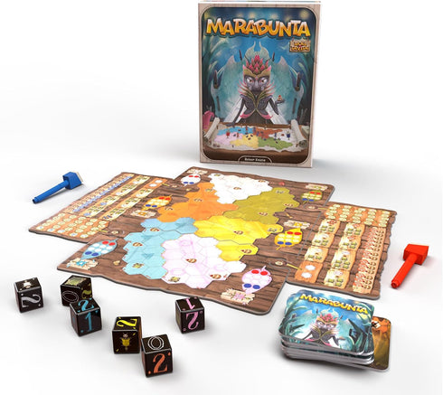 Space Cowboys Marabunta Board Game, Strategy Game of Ant Colony Domination for Kids & Adults, Ages 10+, 2 Players