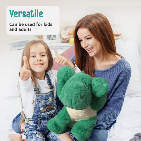 5lbs 20'' Cuddle Buds Weighted Dinosaur Stuffed Animal for Sensory Needs, Plush Dino, Weighted Stuffed Animals