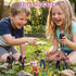 Package 4 Inches Pack 6 BOHS Zombie Action Figures Gift - Scary Toys for Boys and Girls -