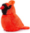 FRANKIEZHOU 5.9" Realistic Northern Cardinal Plush Toy - Bird Gift for Kids, Girls, Home Decor