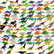 OuMuaMua Dinosaur Toys, Mini Figure Set Including T-rex and Stegosaurus, 78 Pack for Kids