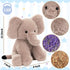 Kids,12.5inch Easfan Microwavable & Weighted Stuffed Animals Elephant Plushie for Warmth-Comfort Cute Soft Plush Toys