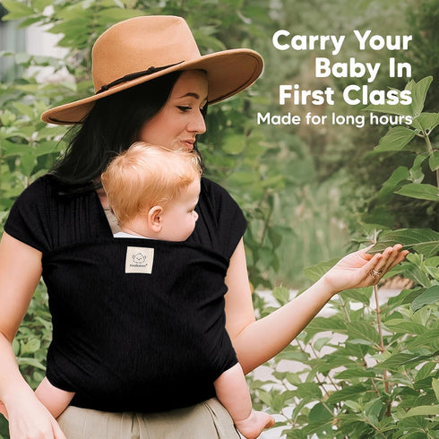 1 KeaBabies Baby Wrap Carrier - All in Original Baby Carrier Newborn to Toddler Sling, Easy to Wear, Hands Free