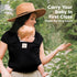1 KeaBabies Baby Wrap Carrier - All in Original Baby Carrier Newborn to Toddler Sling, Easy to Wear, Hands Free