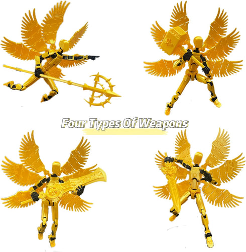 VZNYBL Titan13 Set, Dummy 13 3D 13 (Assembly Completed) Action Figure Printed Action Toy Gifts for Kids, Robot Action