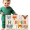 Cute Name Puzzle: Personalized with Name and Animals | 1st Birthday Gift,