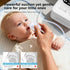 Werusto 9 3 Nozzles Nasal Aspirator for Baby, Baby Nose Sucker with Suction Levels, Electric Nose Suction for Baby