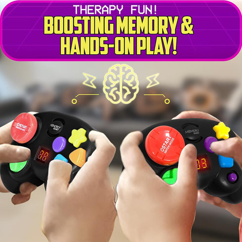Skywin Light Up Memory Controller Game - Engaging Electronic Memory Game for Kids Ages 4-8, Enhances Memory Skills