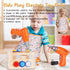 Set 43Pcs 3 Set, 3 4 5 REXBETI Kids Tool with Electric Drill, Wooden Toddler Tool Bench with Apron, Educational