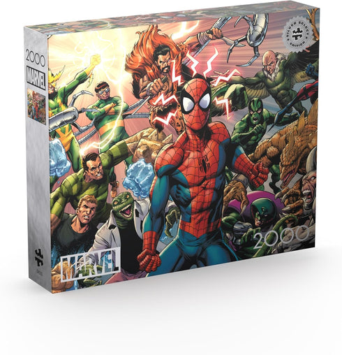 Buffalo Games - Silver Select - Marvel - Sinister War - 2000 Piece Jigsaw Puzzle for Adults, Perfect for Game Nights