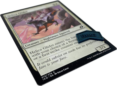 Citadel Black MTG Keyword Counters Set of 24 Metal Tokens - with Velvet Drawstring Pouch, Antique Metal Finish Tokens, Magic: The Gathering, New 2022 Update