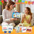 Learning Toys for Kids 3-5 Years Old, 116Pcs Short Vowel Letters Sorting Spelling Reading Toy Set